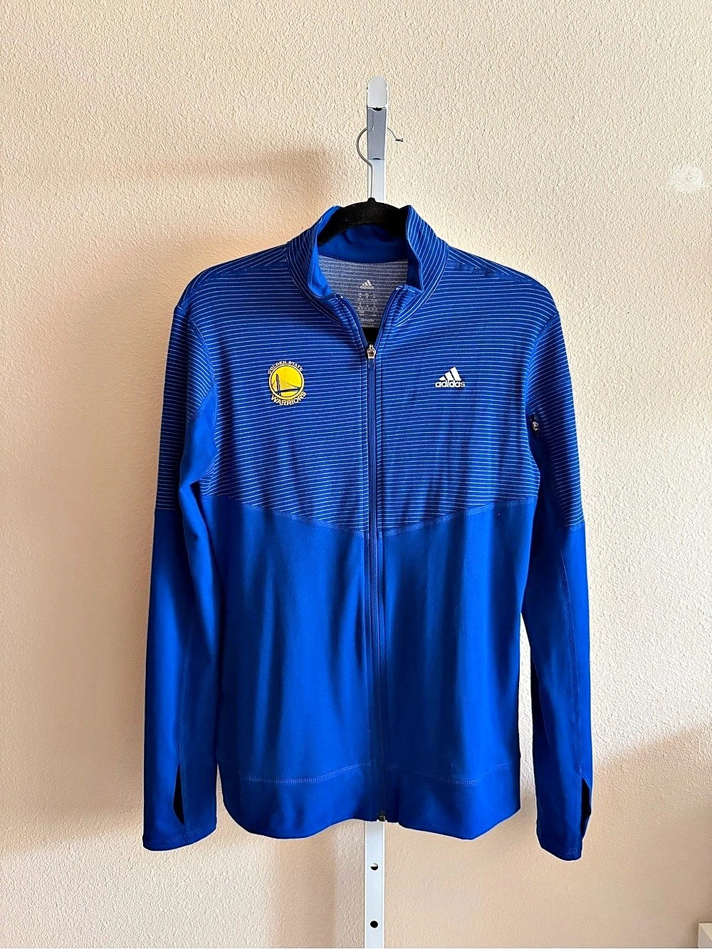 Adidas Golden State Warriors NBA Climalite Women's Full Zip Jacket